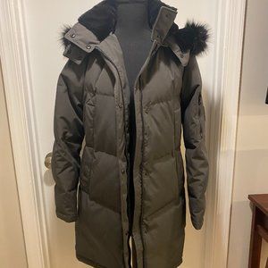 Vince Camuto Parka, Grey, Size XS